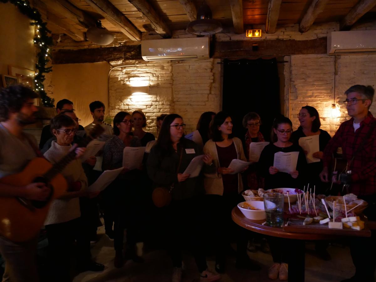 Chorale Solagroove à la Maison